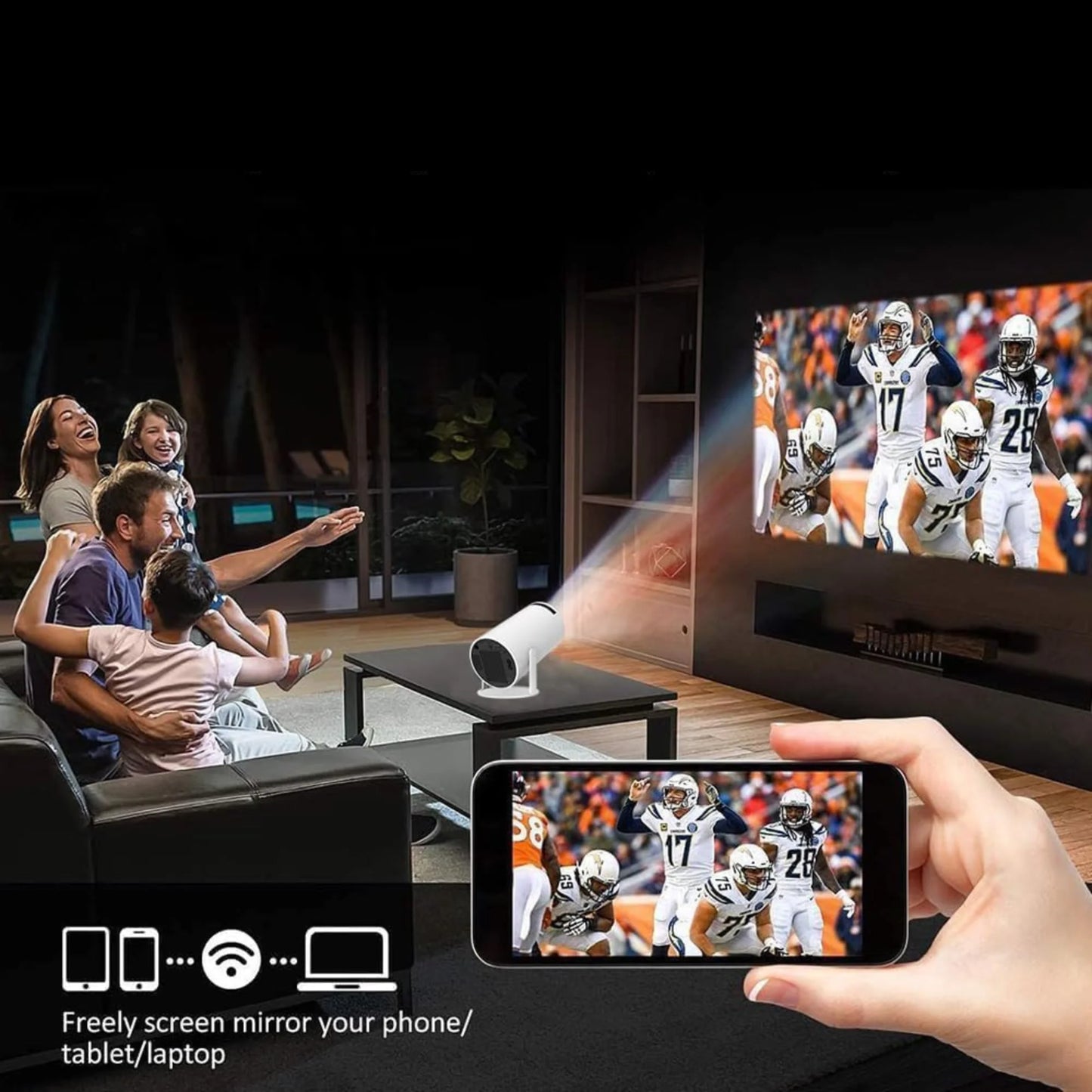 VISTA Pro™ 4K HD Smart Projector ⚡ NEW YEAR SALE! ⚡