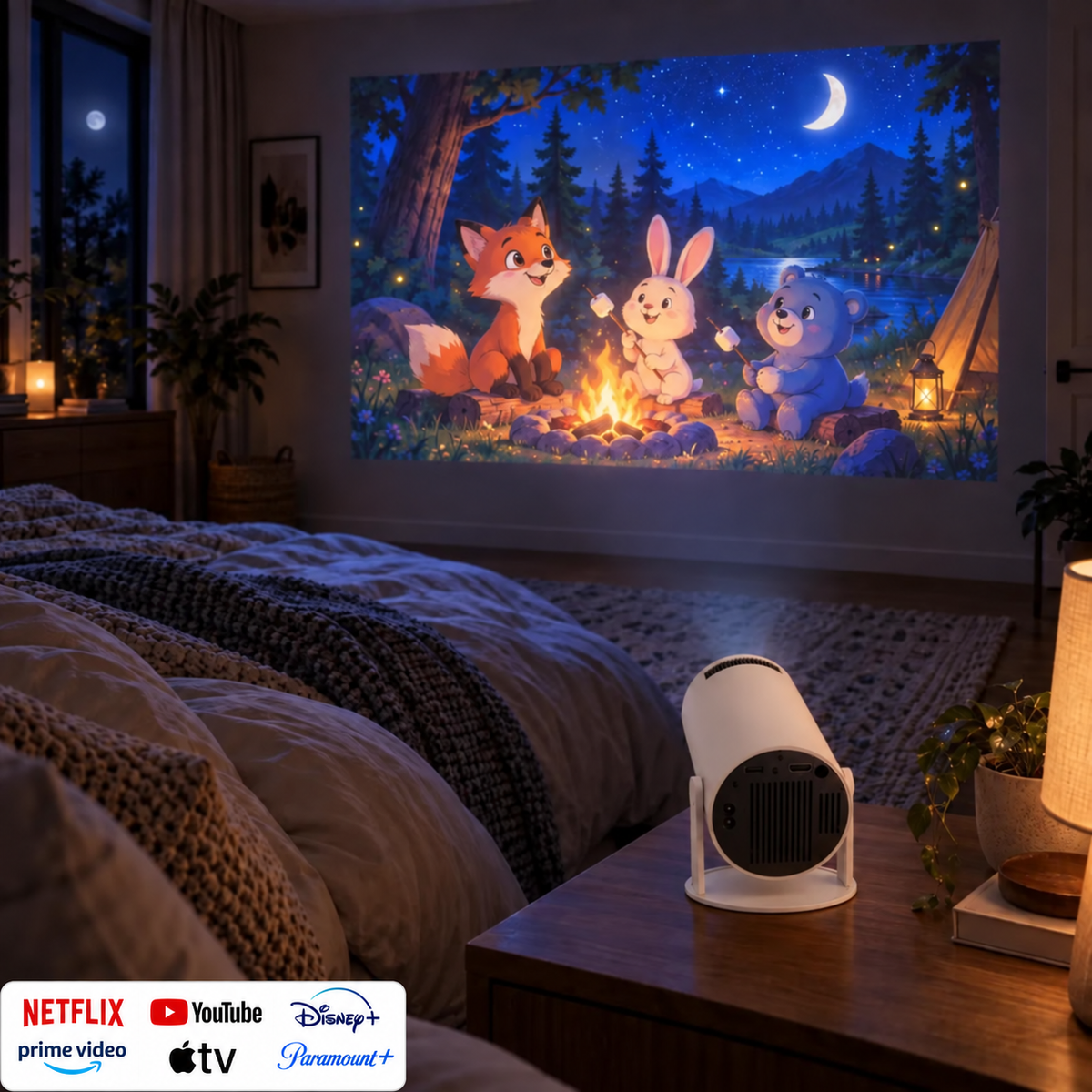 VISTA Pro™ 4K HD Smart Projector